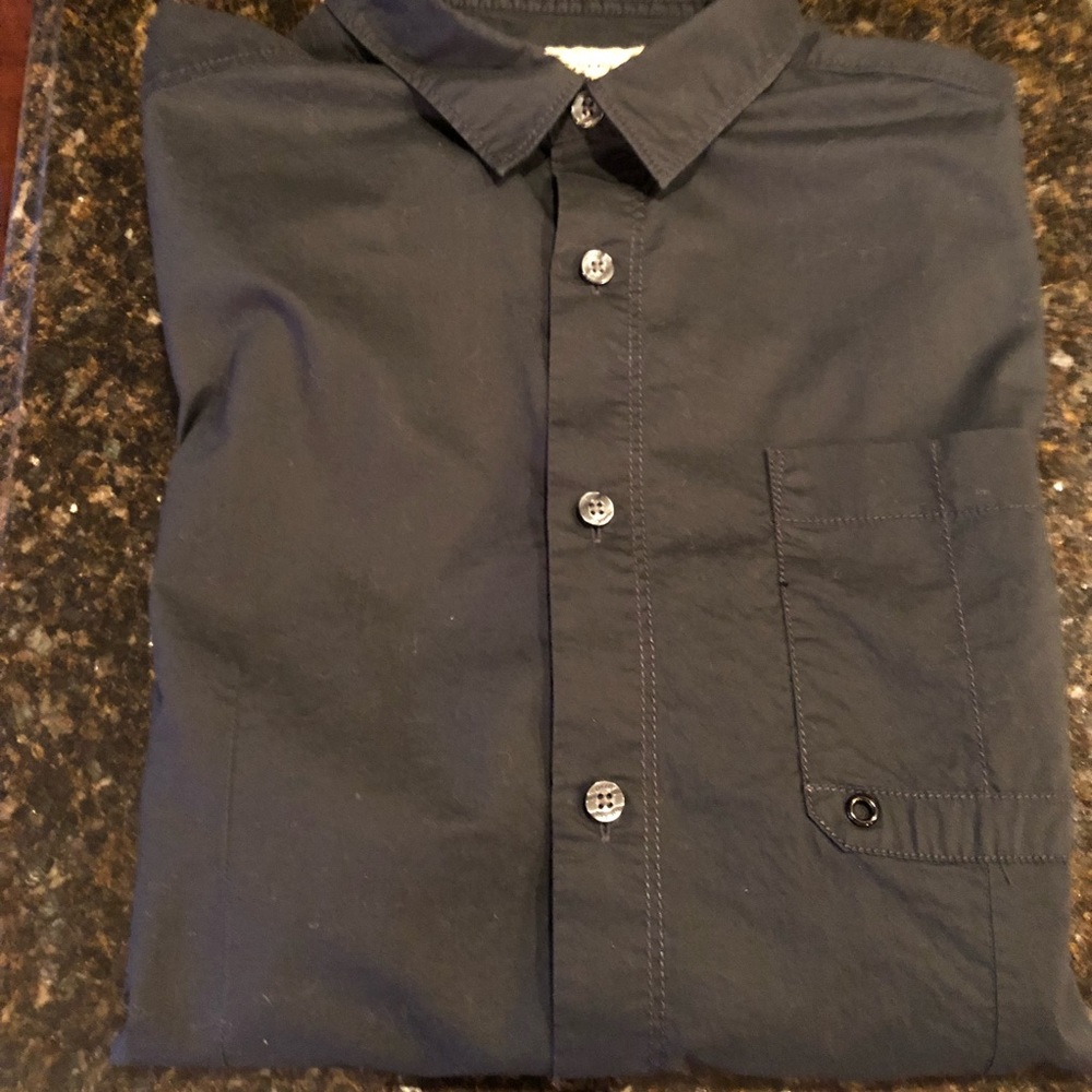 DKNYJeans Short Sleeve Button Down